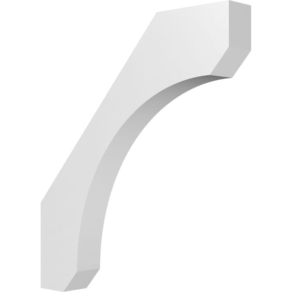 Ekena Millwork 4-in. W x 28-in. D x 32-in. H Legacy Architectural Grade PVC Knee Brace BRCP04X28X32LEC - main